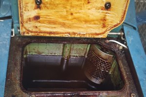 Przypalony klej zbiornik Problue