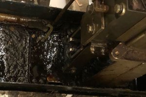 Vista firmy Nordson z wyciekiem z pompy 161 424